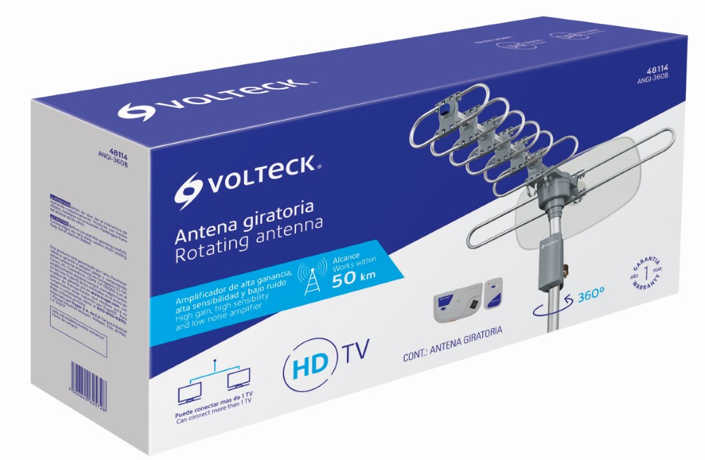 ANTENA GIRATORIA TV 10M  VOLTECH 48114