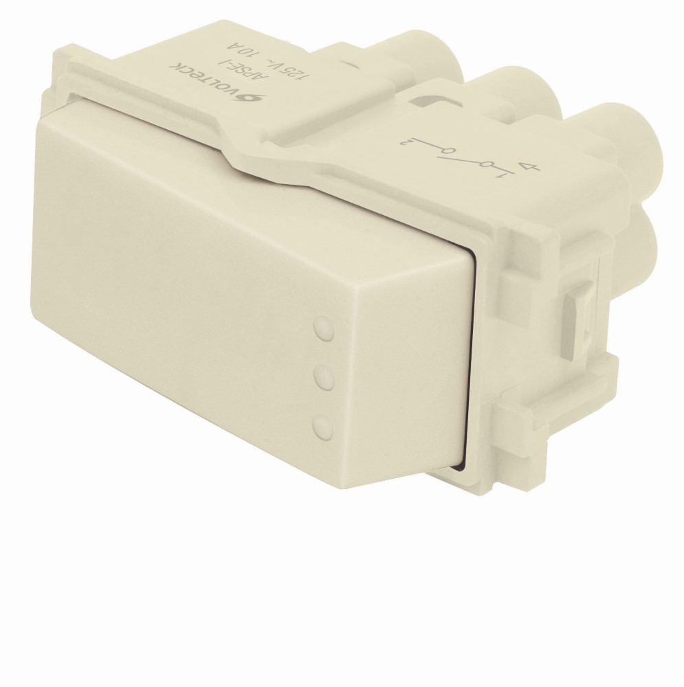 APAGADOR SENCILLO MARFIL 48084 VOLTECH