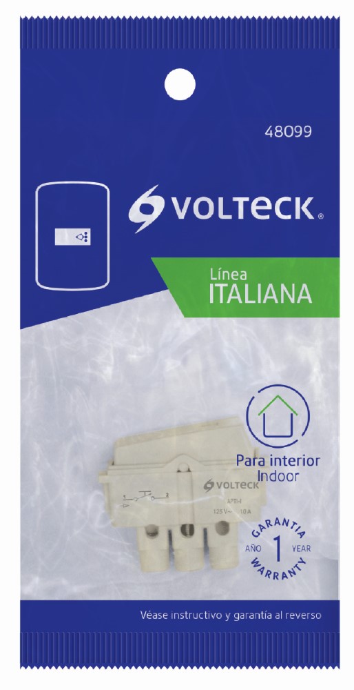 APAGADOR TIMBRE MARFIL 48099 VOLTECH