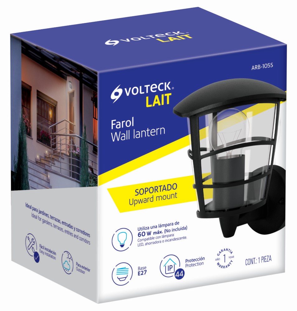 ARBOTANTE FAROL SUSPENDIDO DISEÑO  45092