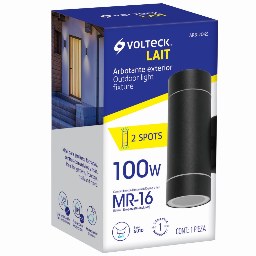 ARBOTANTE EXTERIOR CILINDRICO SPOT 2XMR1