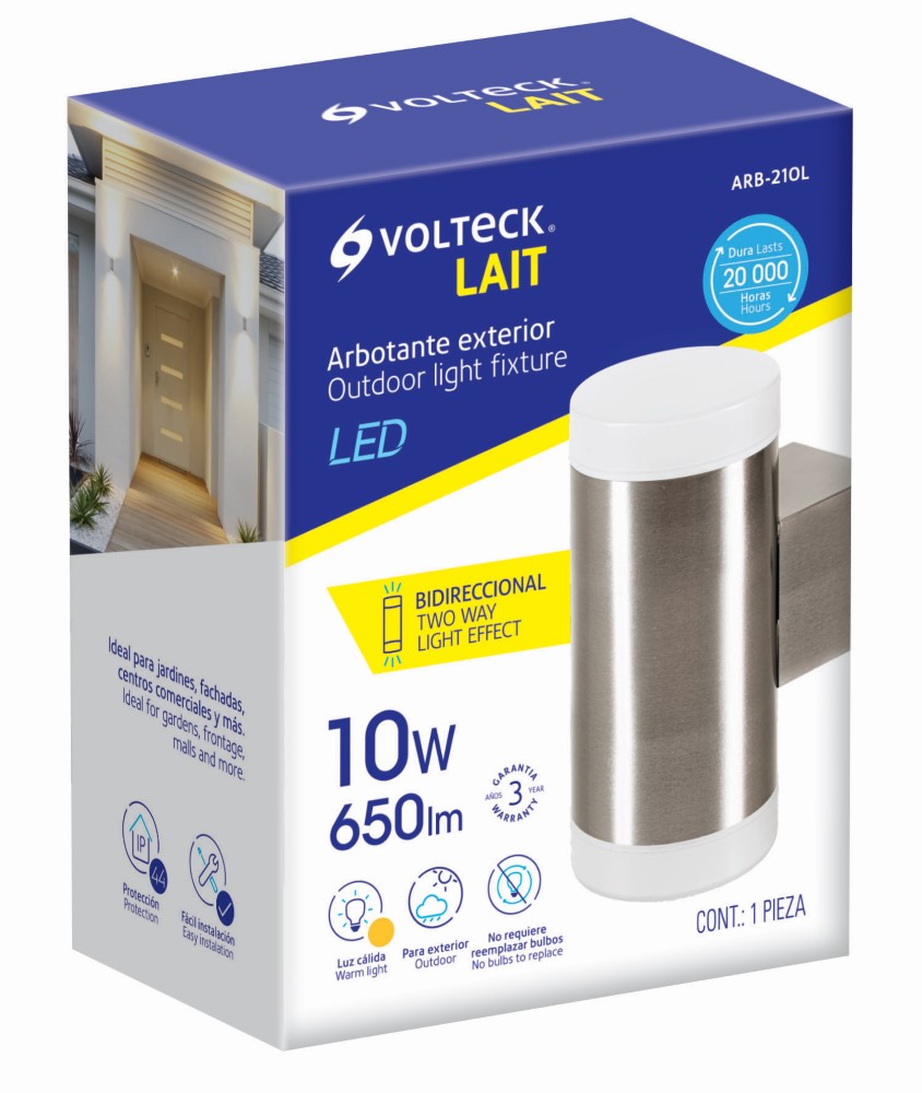 ARBOTANTE EXTERIOR CILINDRICO 5W 1 46128