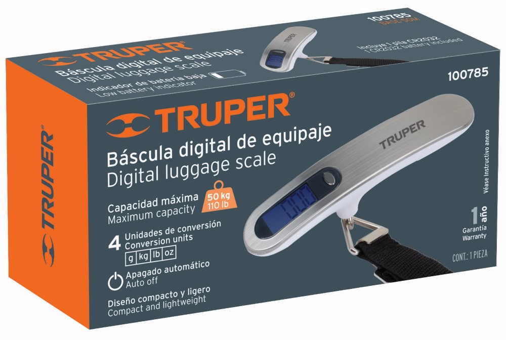 BASCULA ELECTRONICA MALETA 50KG