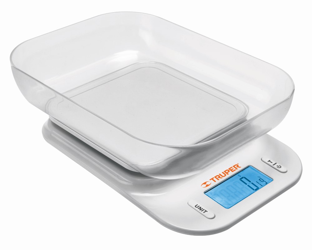 BASCULA DIGITAL C/TAZON 5KG