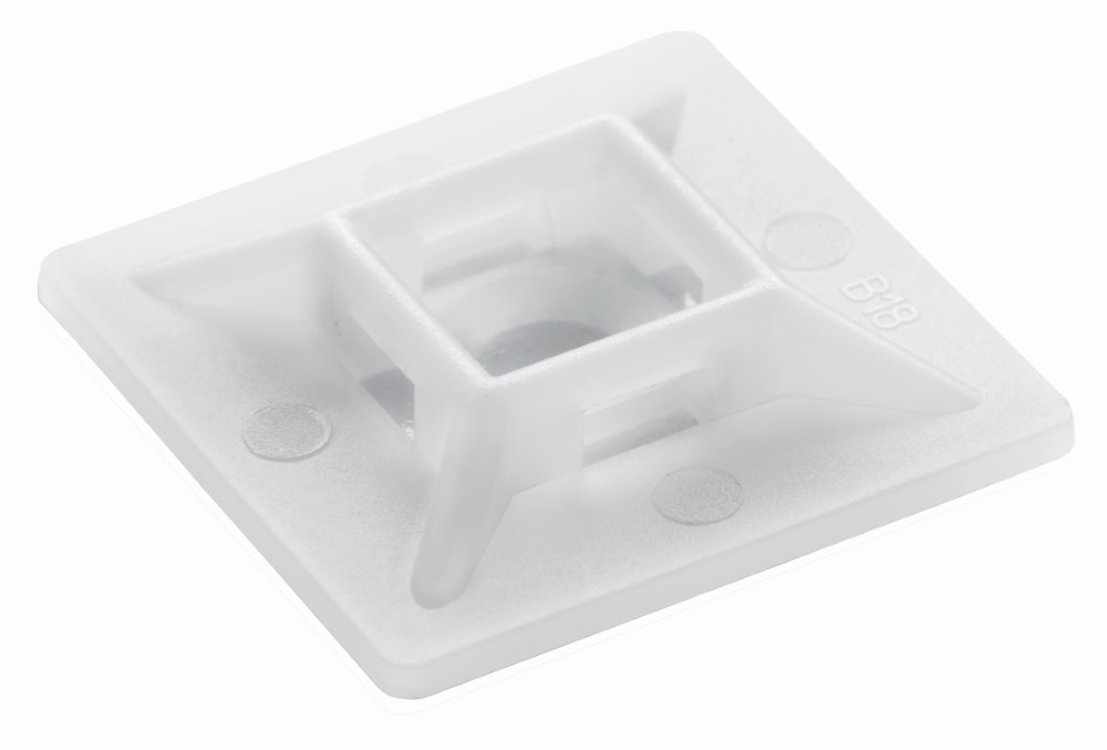 BASE PARA CINCHOS CON PEGAMENTO 3 X 3 CM