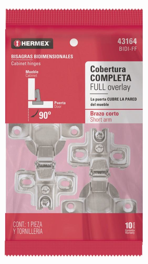 BISAGRA BIDIM BRAZO CORTO 43164 FIERO