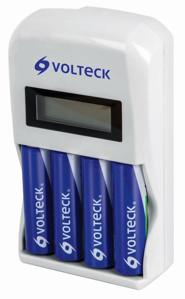 CARGADOR PILA AA AAA 4 PILAS