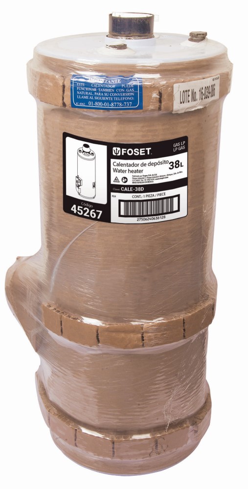BOILER AGUA DEPOSITO GAS LP 38 LT FOSET