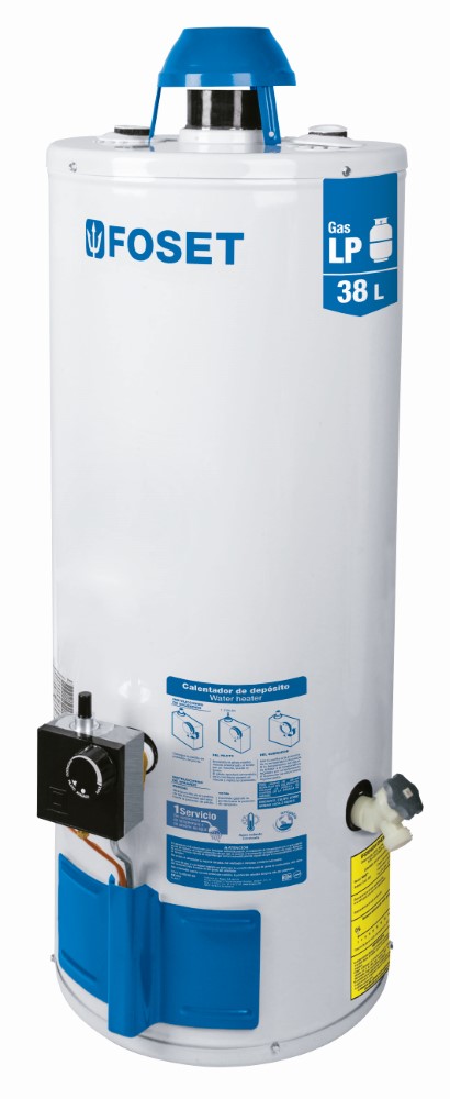 BOILER AGUA DEPOSITO GAS LP 38 LT FOSET