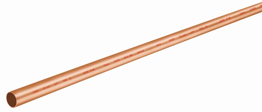 TUBO COBRE 3/4