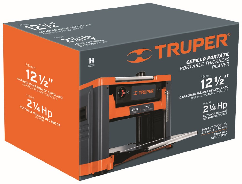 CEPILLO PORTATIL 12-1/2