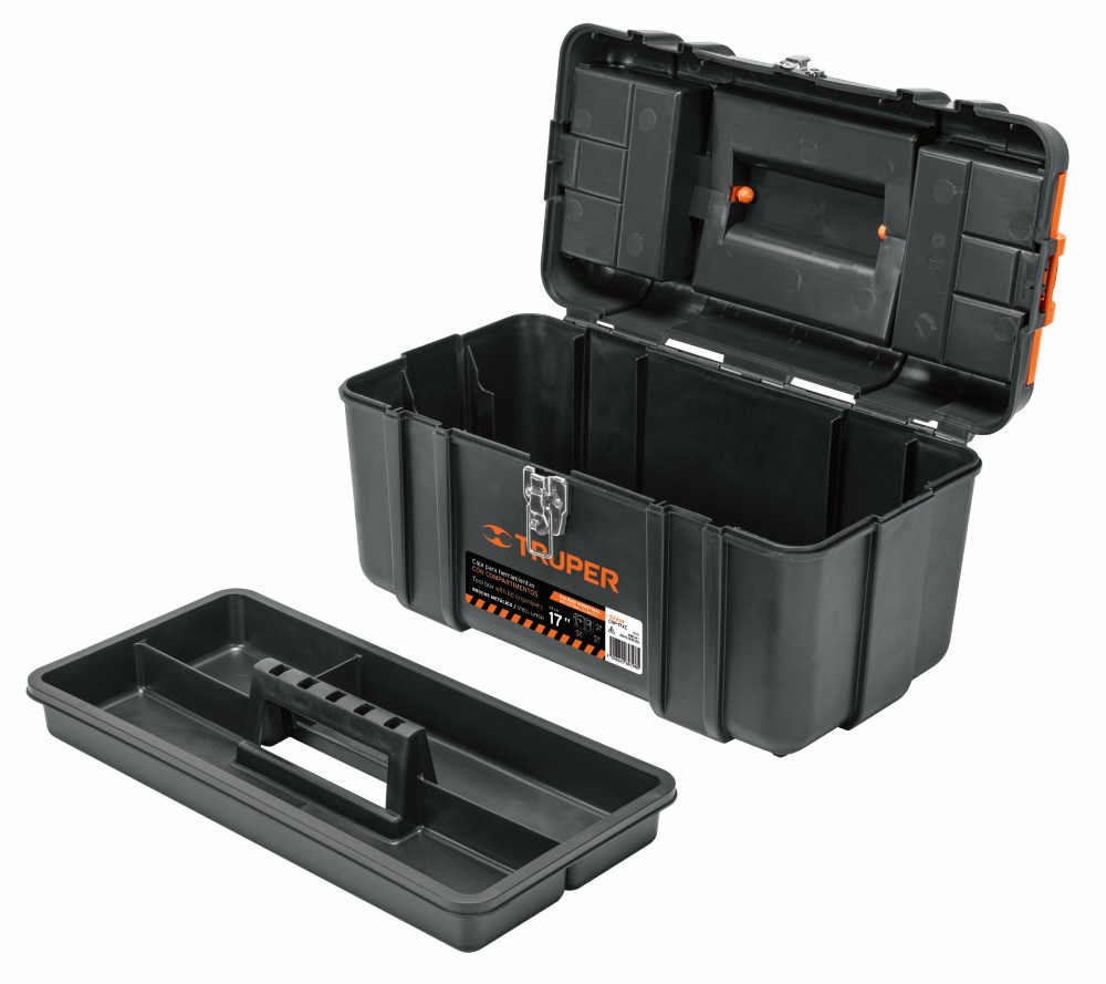 CAJA P/HERRAMIENTA 17 CON COMPARTIMIENTO