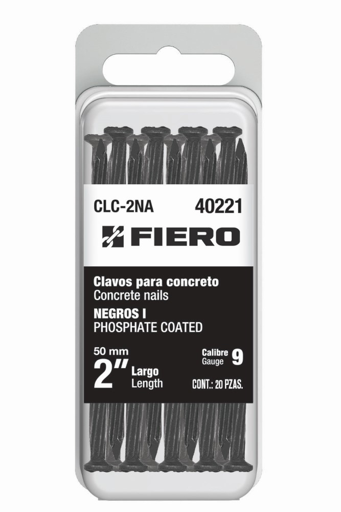 BLISTER 20 CLAVOS NEG CONCRETO 2