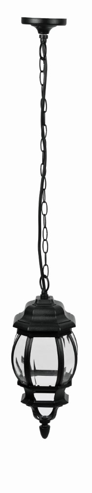 ARBOTANTE FAROL COLGANTE NEGRO