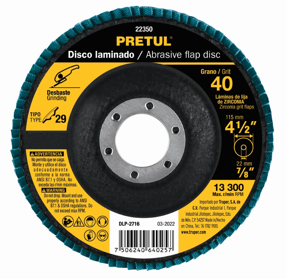 DISCO LAMINADO 4 1/2