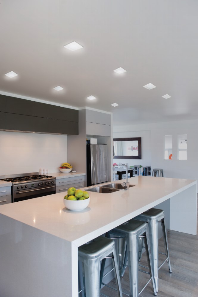 LUMINARIO LED SLIM EMPOTRAR CUADRADO 6W