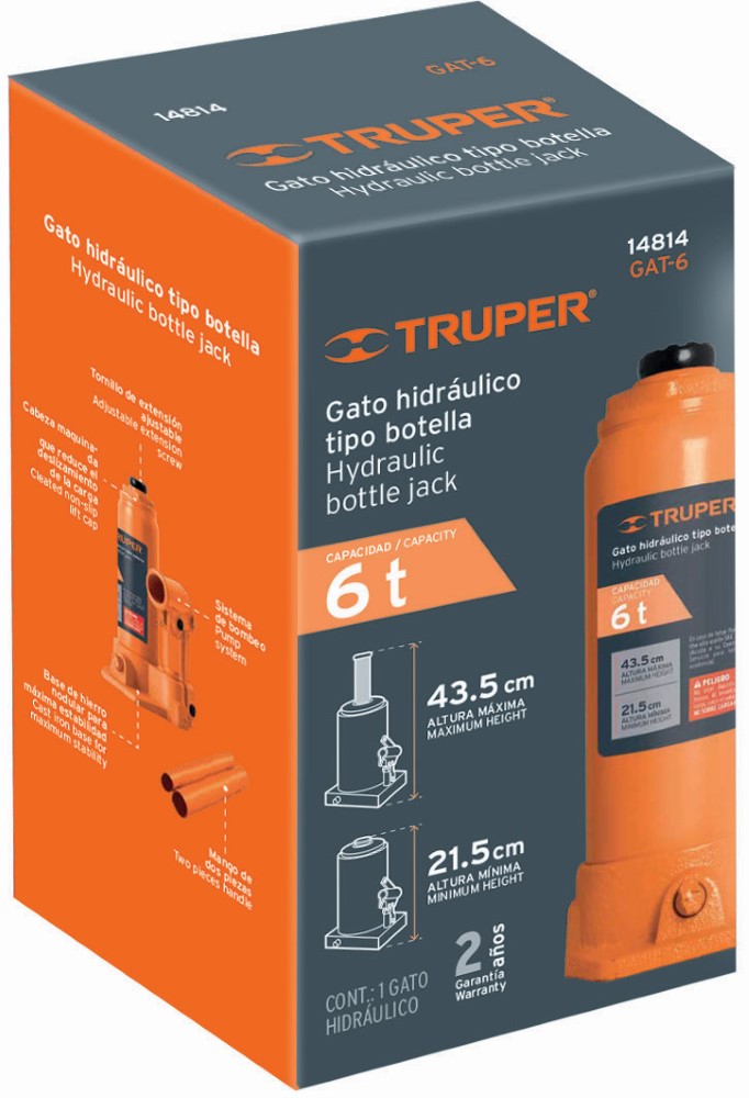 GATO BOTELLA 6 TON