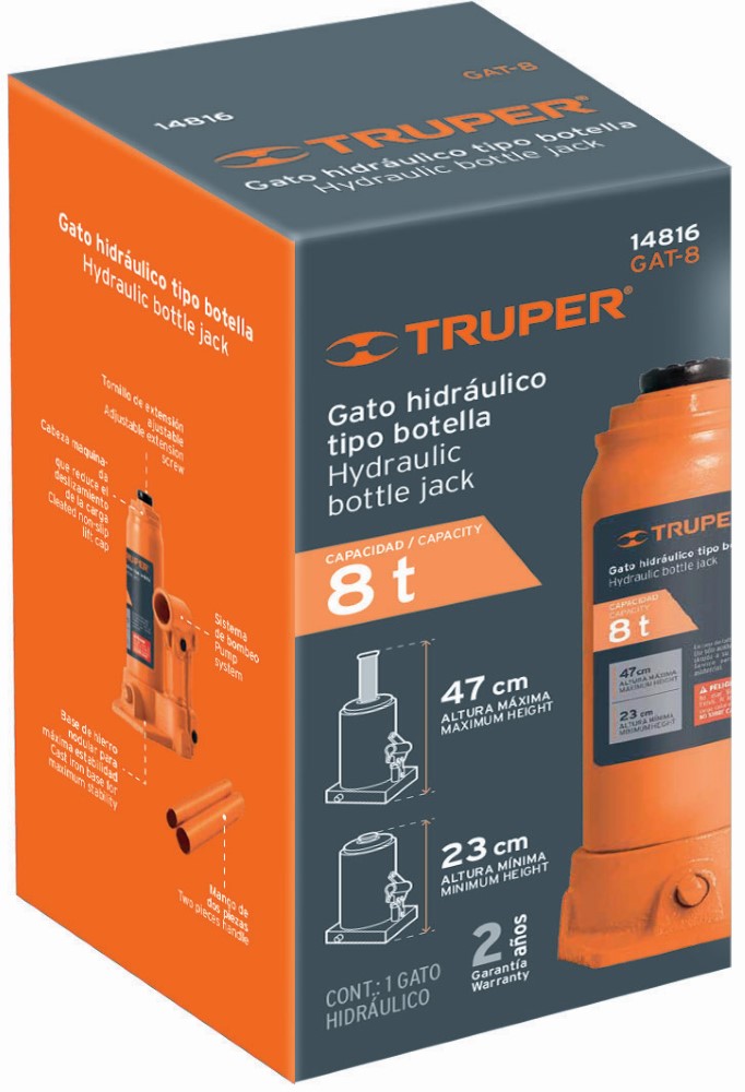 GATO BOTELLA 8 TON