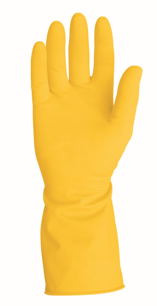 GUANTES LATEX MED AMARILLO PRETUL