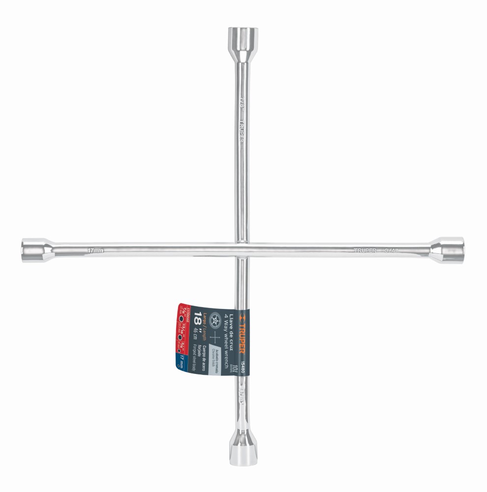 LLAVE CRUZ AUTO 18