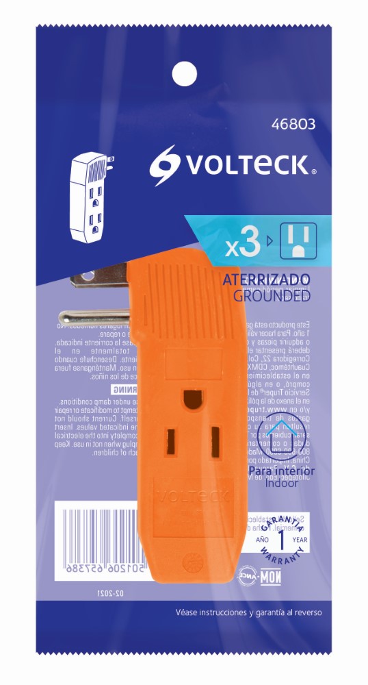 MULTICONTACTO TRIPLE VOLTECH 46803
