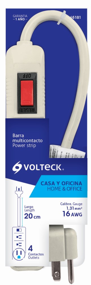 MULTICONTACTO 4 ENTRADAS ECONOMICO VOLTE