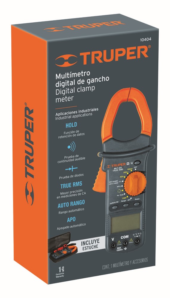 MULTIMETRO INDUSTRIAL GANCHO