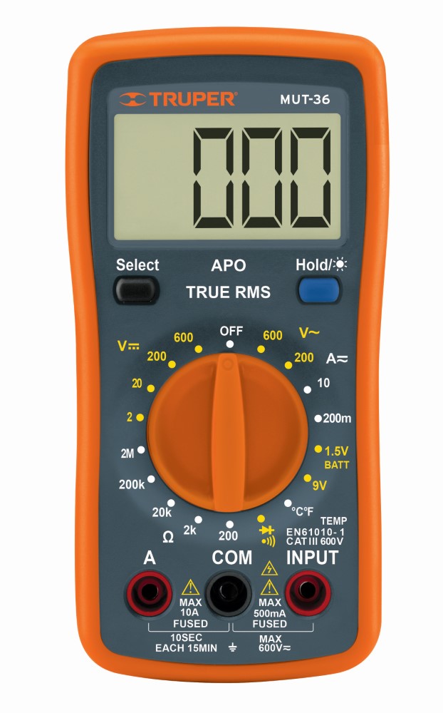 MULTIMETRO DIGITAL PROFESIONAL 100360