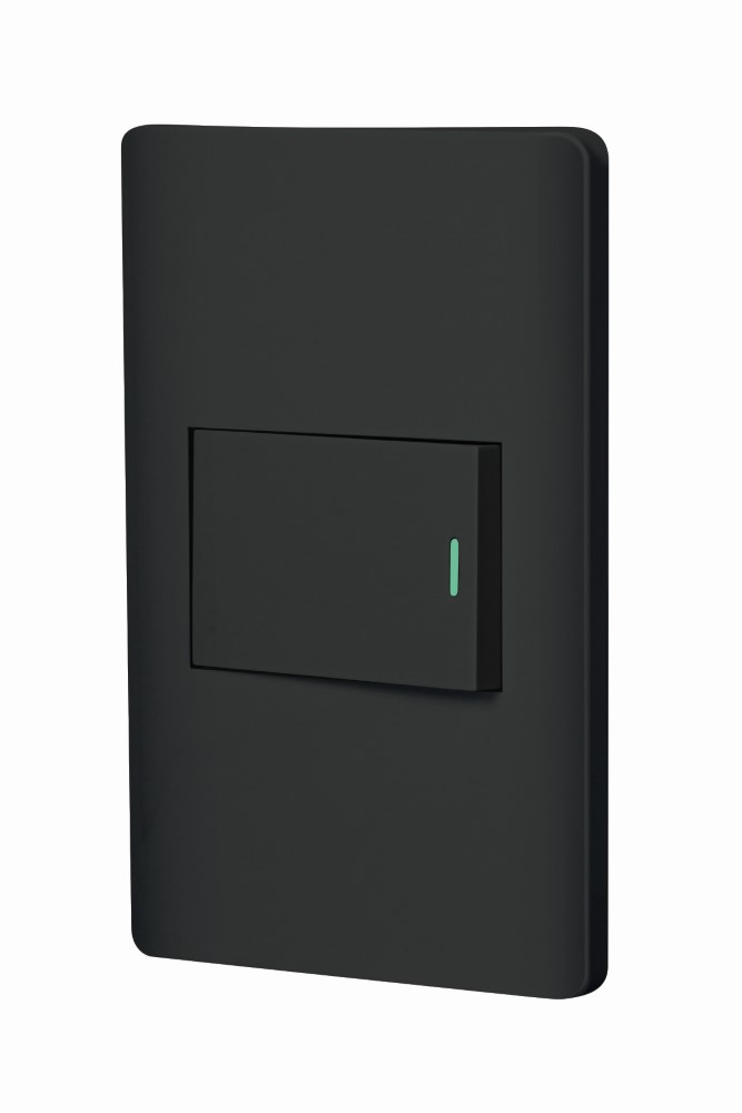 PLACA ARMADA NEGRA 1INT 1.5 MOD LISBOA