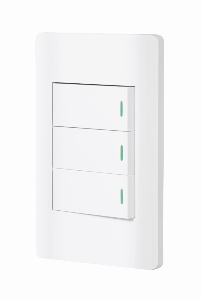 PLACA ARMADA BCO 3 INT 1 MODULO LISBOA