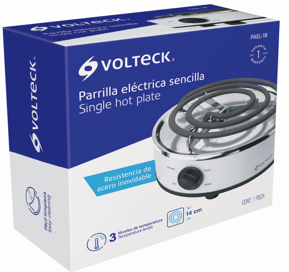 PARRILLA ELECTRICA 1 QUEM REDONDA