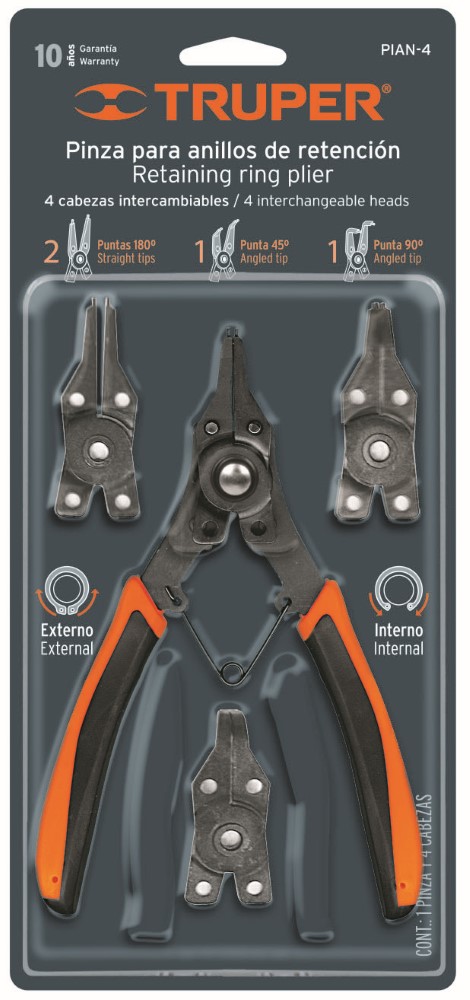 PINZA ANILLOS RETENCION 6