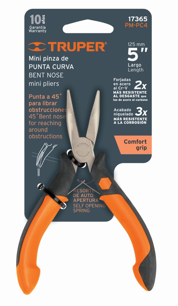 PINZA PUNTA CURVA MINI 5