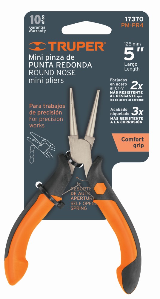 PINZA PUNTA REDONDA MINI 5