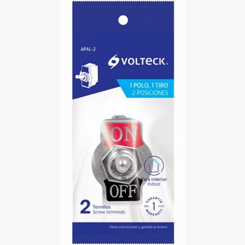 APAGADOR PALANCA 2 TORNILLOS