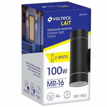 ARBOTANTE EXTERIOR CILINDRICO SPOT 2XMR1