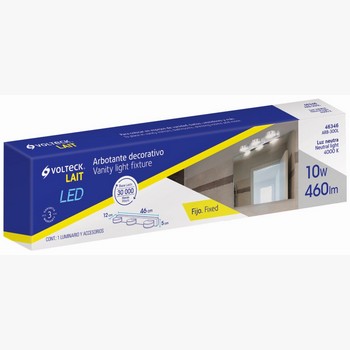 ARBOTANTE DECORATIVO 3 FOCOS 10W