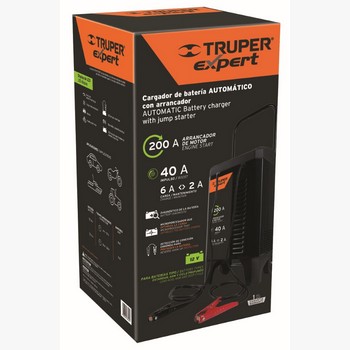 CARGADOR DE BATERIAS CON RUEDAS 12 V 200