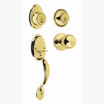 CERRADURA GATILLO ENTRADA LATON BRILLANT