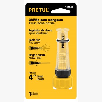 CHIFLON PLASTICO MANGUERA 4