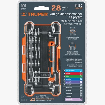 JUEGO DESARMADOR JOYERO 14160 TRUPER