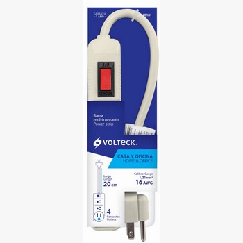 MULTICONTACTO 4 ENTRADAS ECONOMICO VOLTE