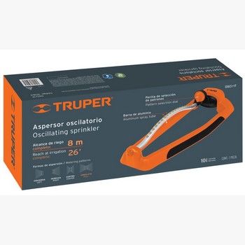ASPERSOR OSCILATORIO METAL/PLASTIC 10363
