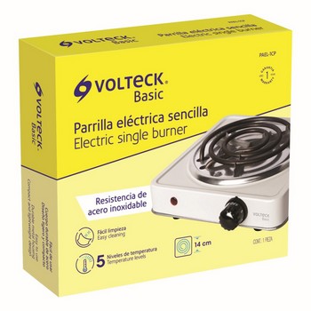 PARRILLA ELECTRICA 1 QUEM CUADRADA BASIC